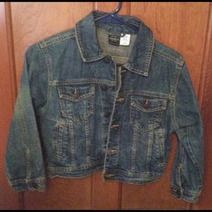 Boys size 8 Eddie Bauer jean jacket